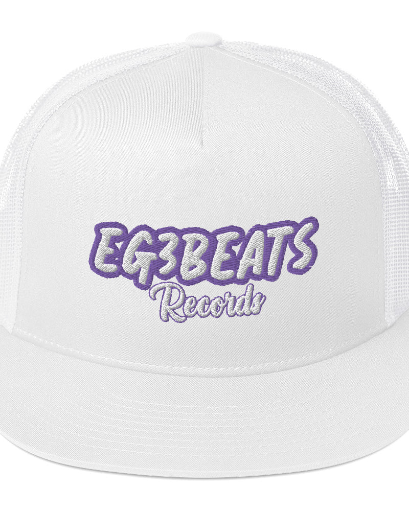 EG3BEATS RECORDS PURPLE Trucker Hat