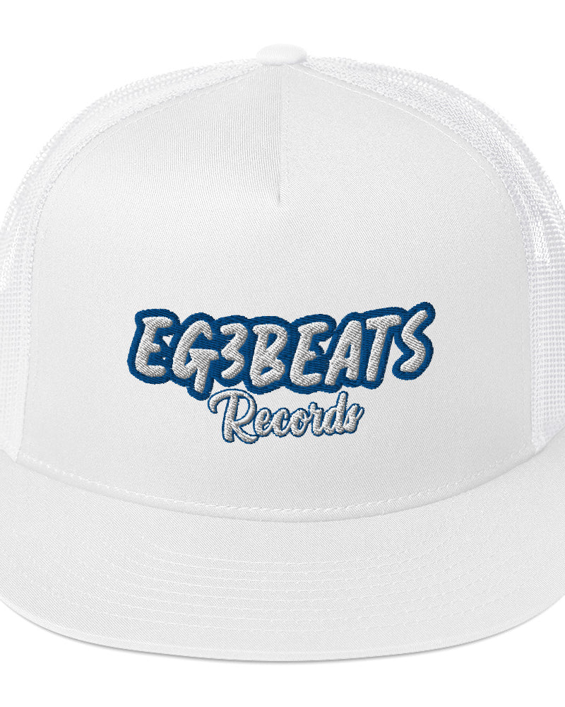 EG3BEATS RECORDS BLUE Trucker Hat