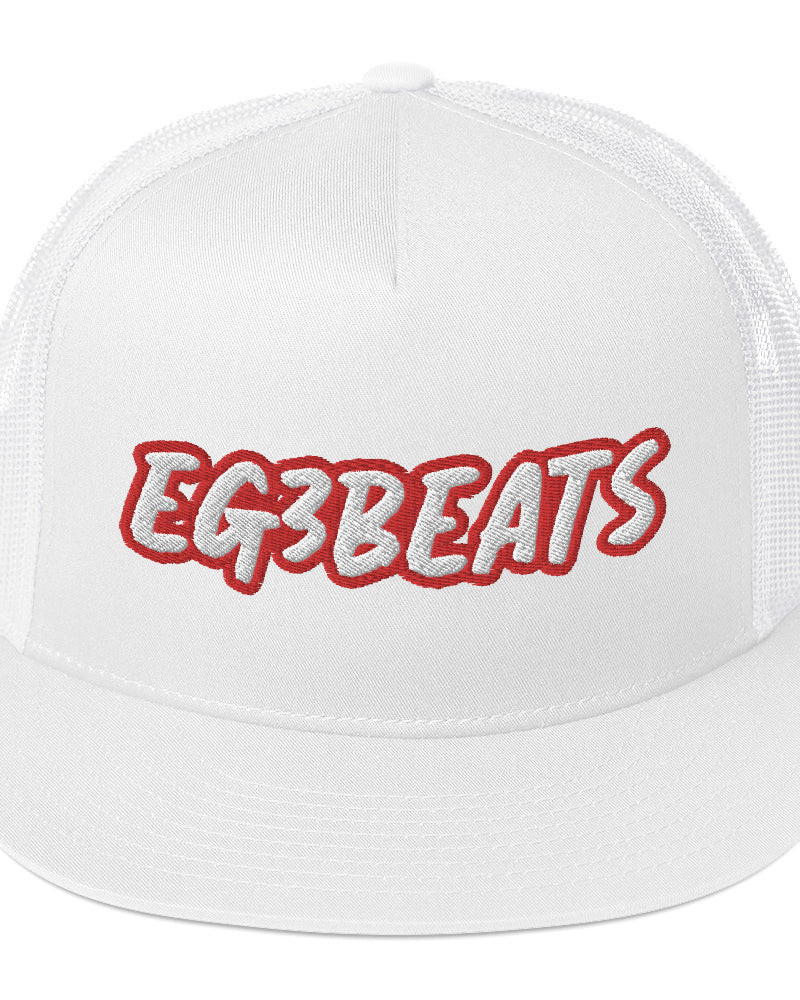 EG3BEATS RED Trucker Hat