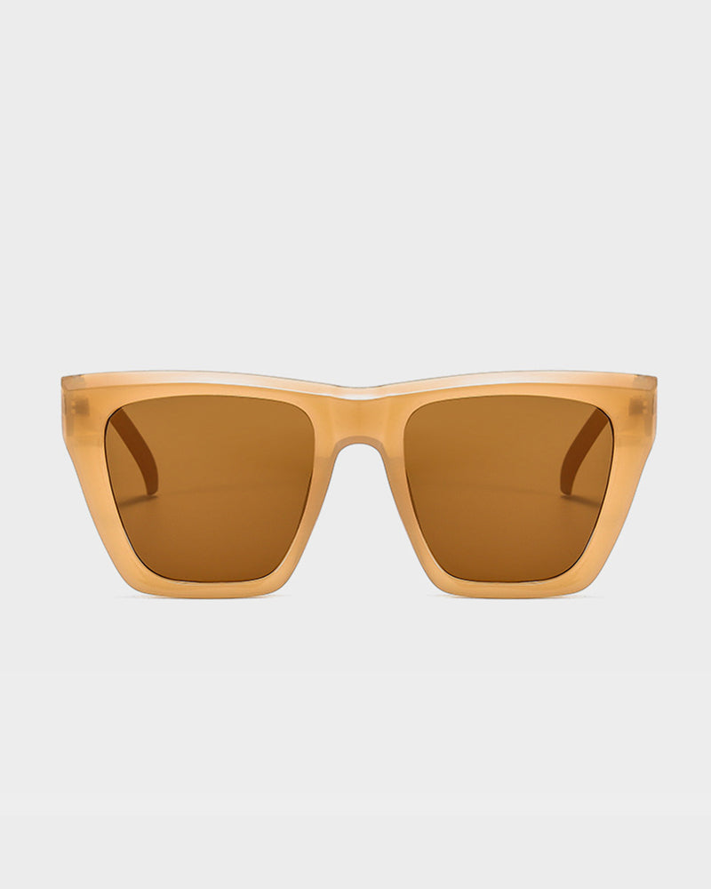 BEAUTIFUL I AM Polycarbonate Frame Square Sunglasses