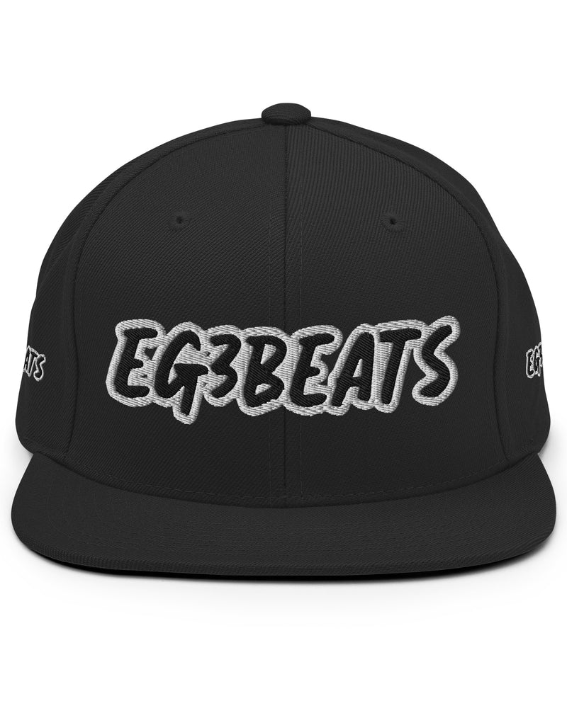 EG3BEATS BLACK Snapback Hat
