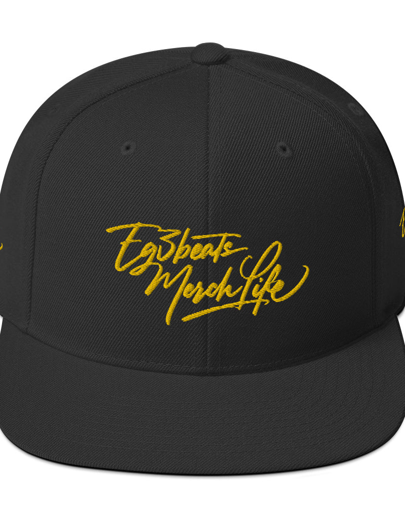 EG3BEATS MERCH LIFE GOLD Snapback Hat