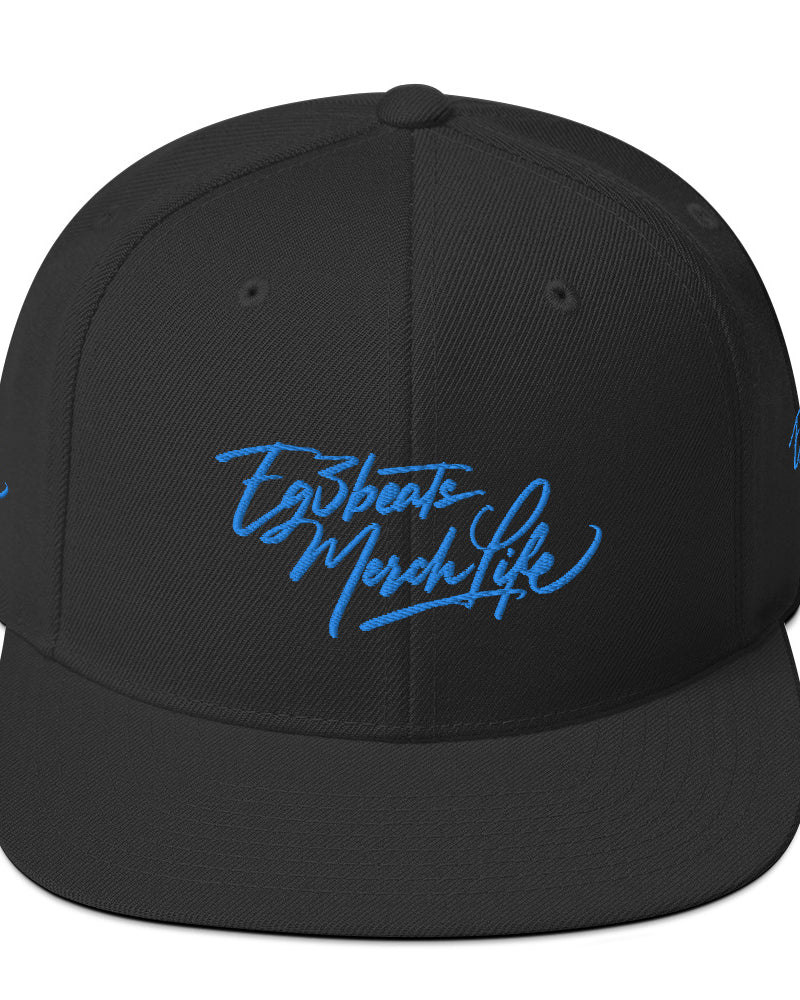 EG3BEATS MERCH LIFE SKY BLUE Snapback Hat