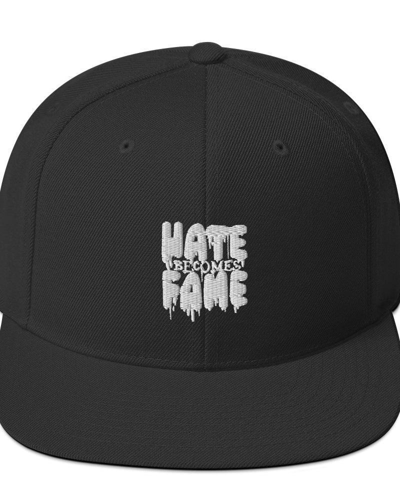 EG3BEATS HATES BECOMES FAME Snapback Hat