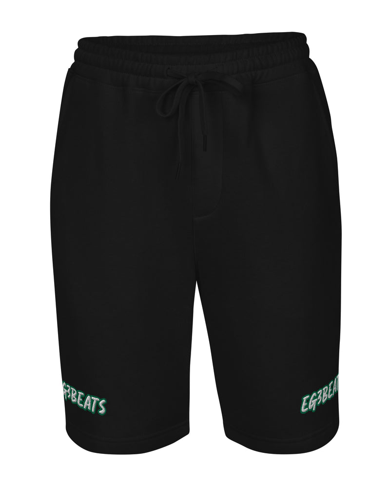 EG3BEATS GREEN Men's Fleece Shorts