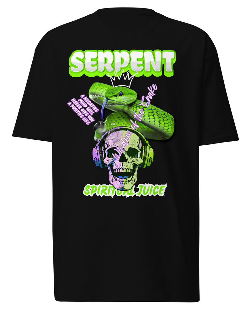 EG3BEATS WISDOM OF THE SERPENT Men’s Premium Heavyweight T-Shirt