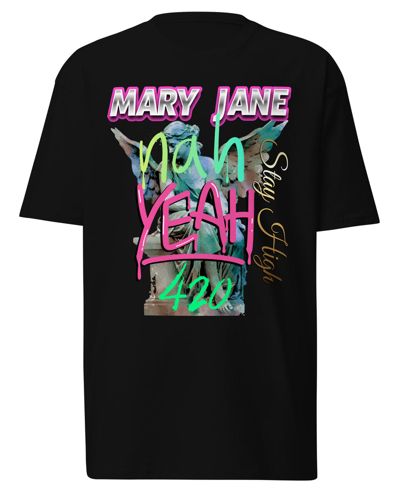 EG3BEATS MARY JANE STAY HIGH Men’s Premium Heavyweight T-Shirt