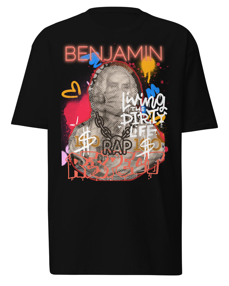 EG3BEATS BENJAMIN Men’s Premium Heavyweight T-Shirt
