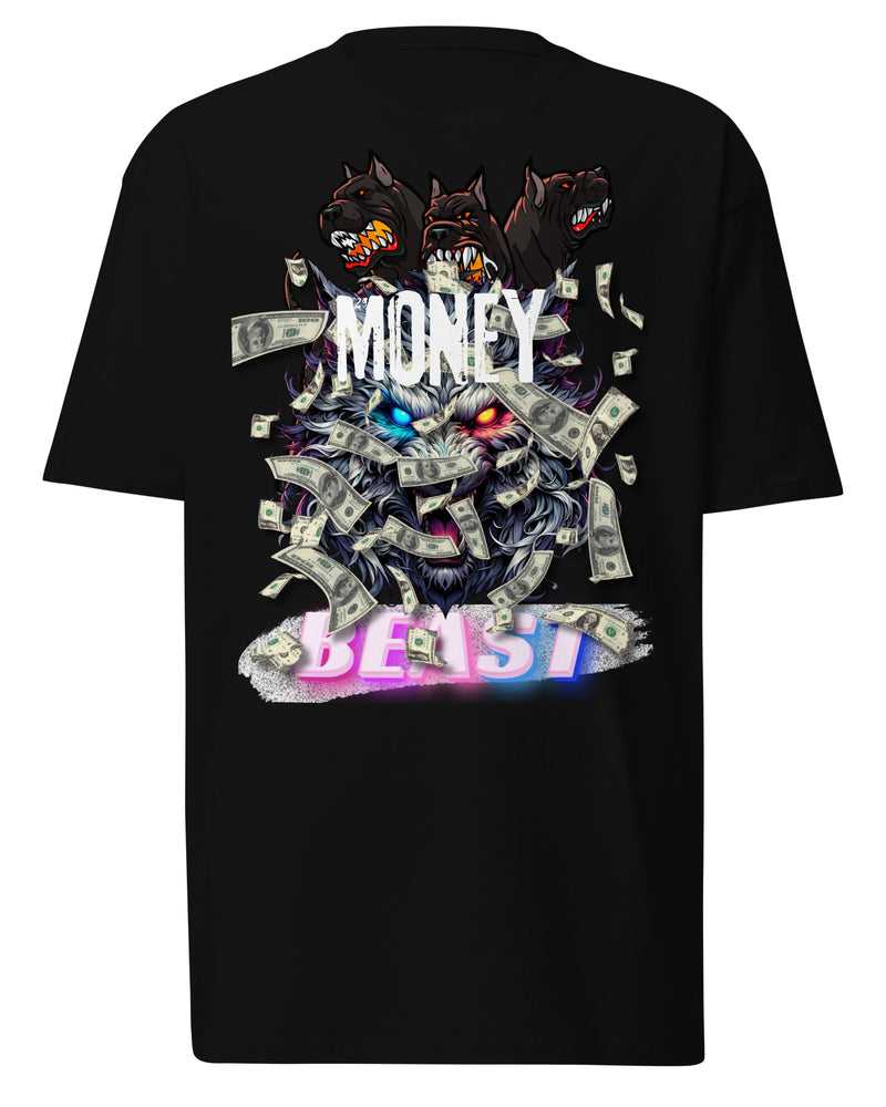 EG3BEATS MONEY BEAST Men’s Premium Heavyweight T-Shirt