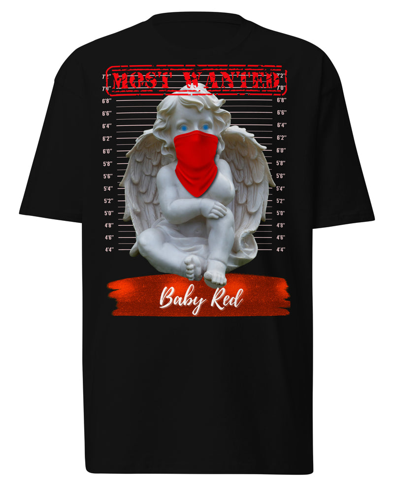EG3BEATS BABY RED MOST WANTED Men’s Premium Heavyweight T-Shirt