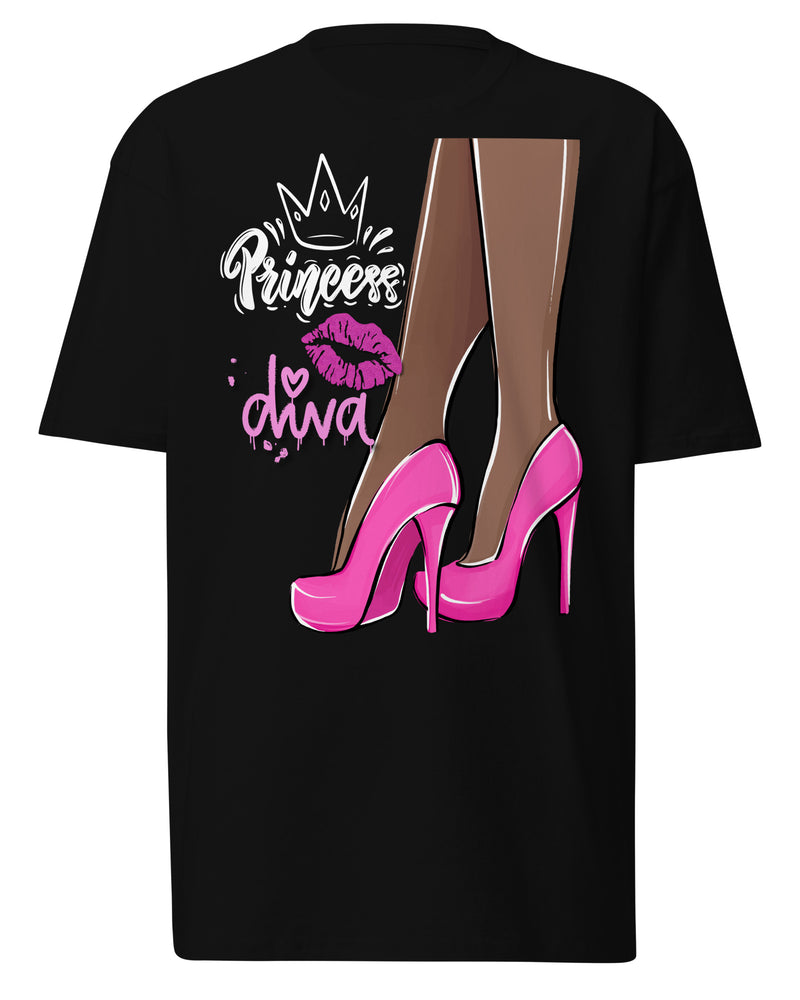 EG3BEATS PRINCESS DIVA Premium Heavyweight T-Shirt