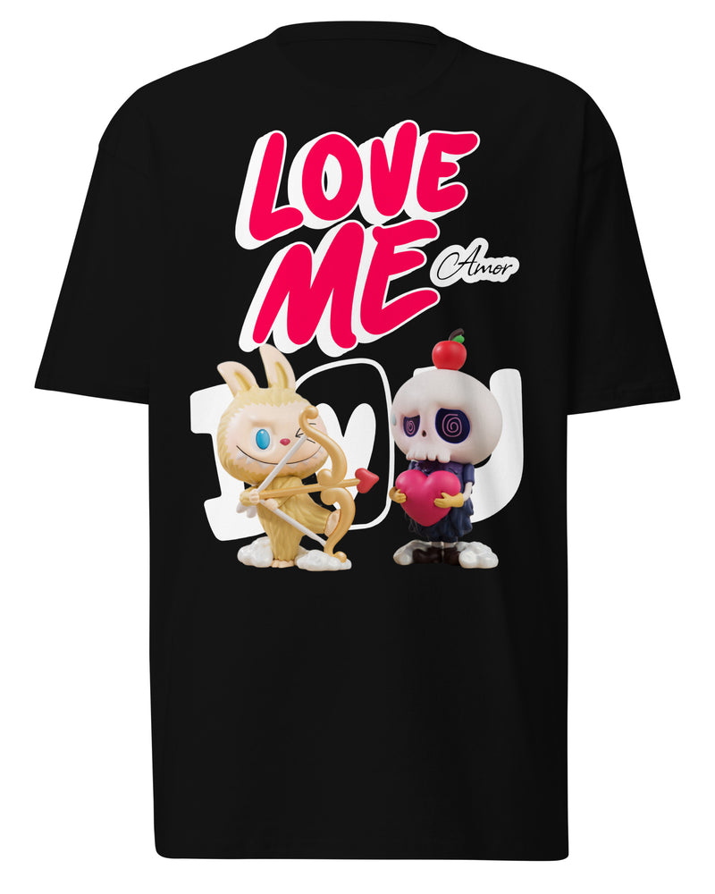 EG3BEATS LOVE ME Men’s Premium Heavyweight T-Shirt