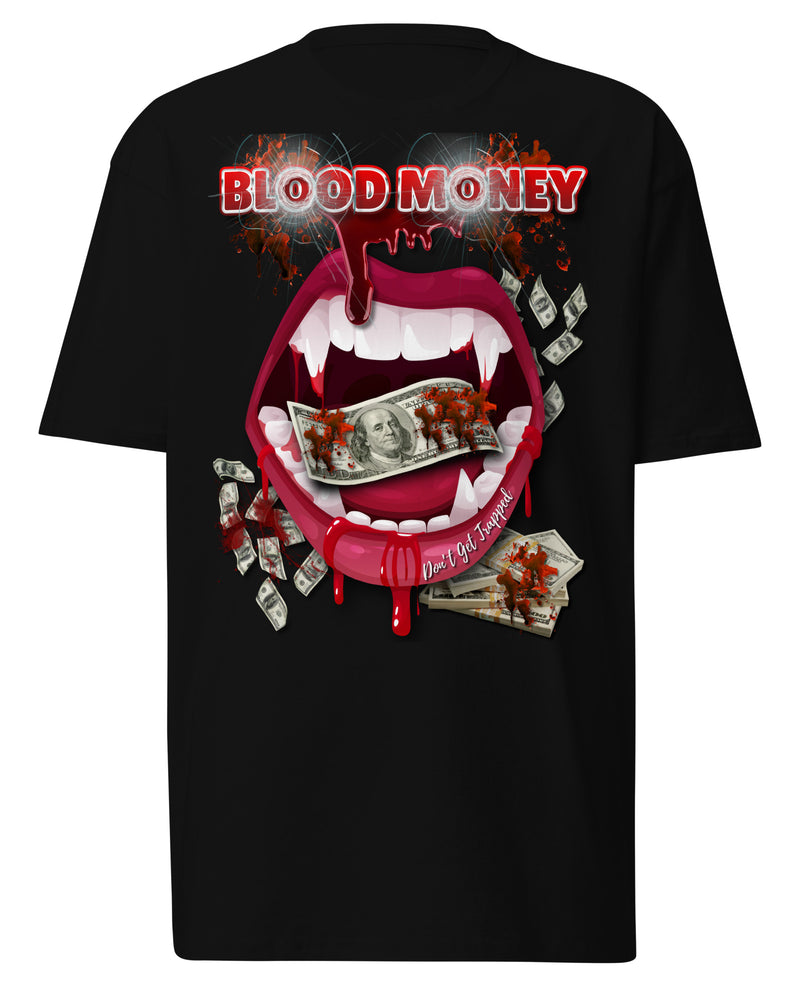 EG3BEATS BLOOD MONEY Men’s Premium Heavyweight T-Shirt