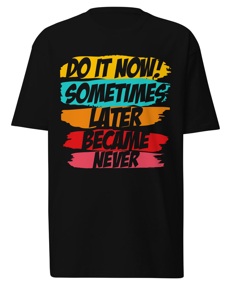 EG3BEATS DO IT NOW Men’s Premium Heavyweight T-Shirt