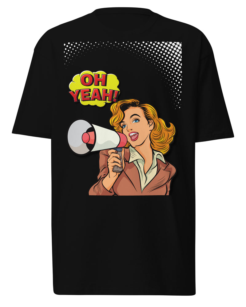EG3BEATS OH YEAH Men’s Premium Heavyweight T-Shirt