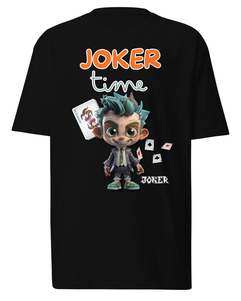 EG3BEATS JOKER’S TIME Men’s Premium Heavyweight T-Shirt