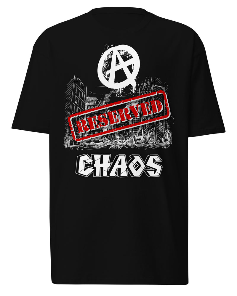EG3BEATS RESERVED CHAOS Men’s Premium Heavyweight T-Shirt