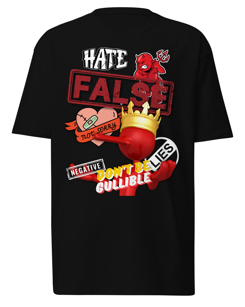 EG3BEATS DON’T BE GULLIBLE Men’s Premium Heavyweight T-Shirt