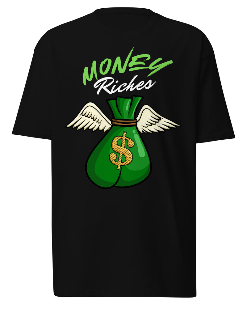 EG3BEATS MONEY RICHES Men’s Premium Heavyweight T-Shirt