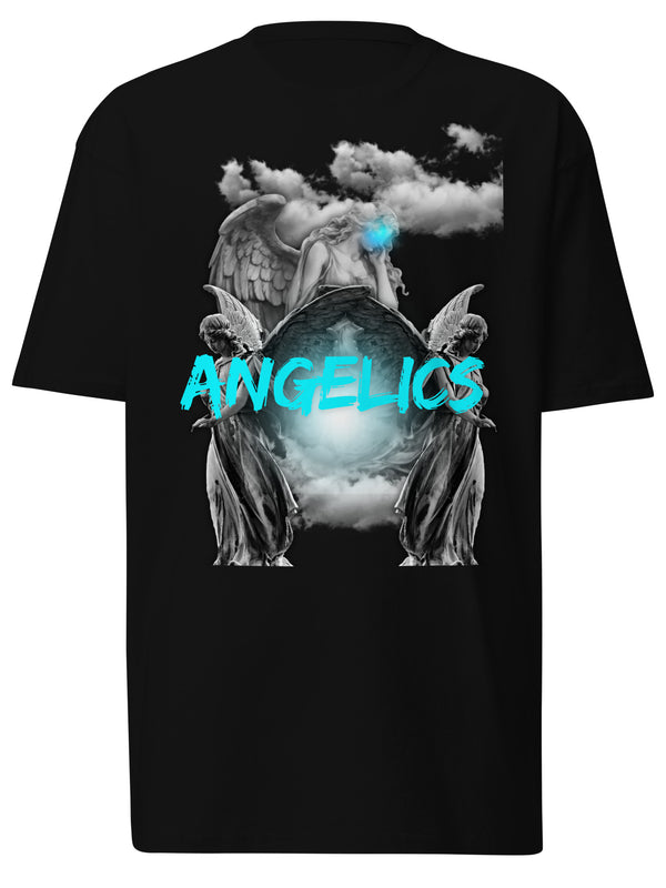 EG3BEATS ANGELICS Men’s Premium Heavyweight T-Shirt