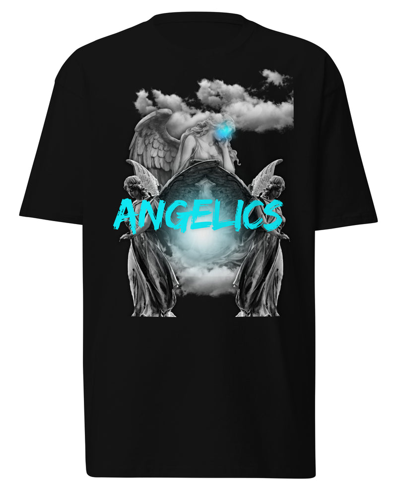 EG3BEATS ANGELICS Men’s Premium Heavyweight T-Shirt
