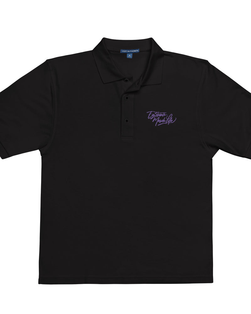 EG3BEATS MERCH LIFE PURPULE Men's Premium Polo