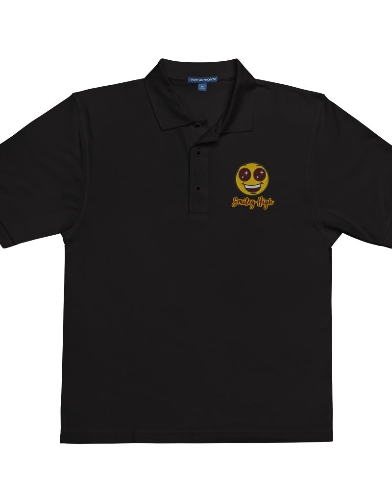 EG3BEATS SMILEY HIGH Men's Premium Polo
