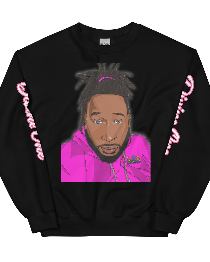 EG3BEATS DIVINE ONE PINK Unisex Sweatshirt