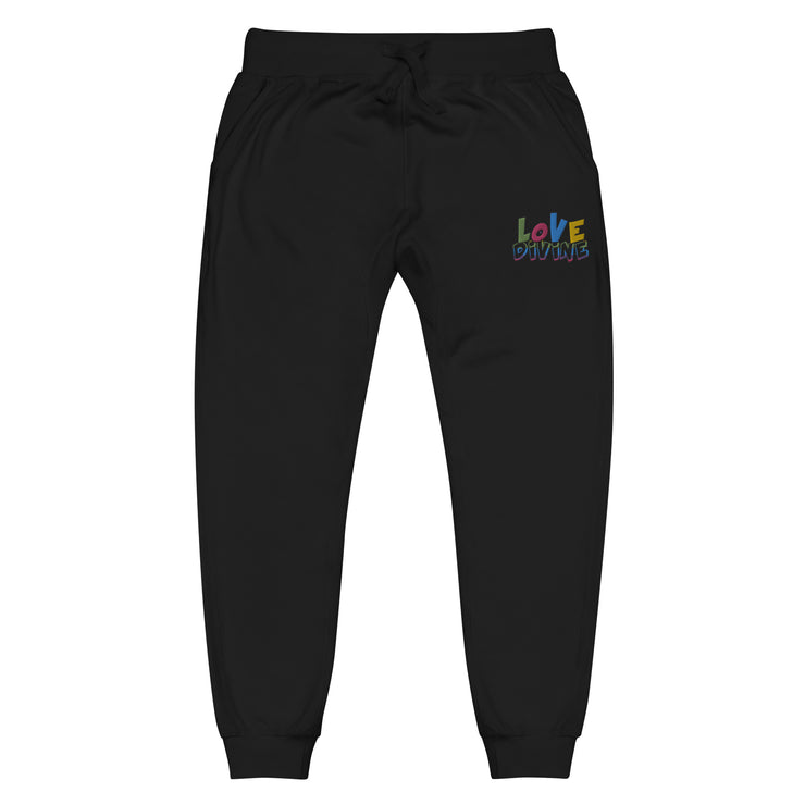 EG3BEATS LOVE DIVINE Unisex Fleece Sweatpants Joggers