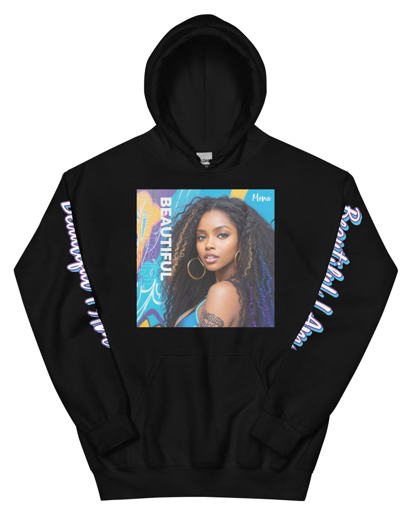 BEAUTIFUL I AM GIRL MONA Unisex Hoodie