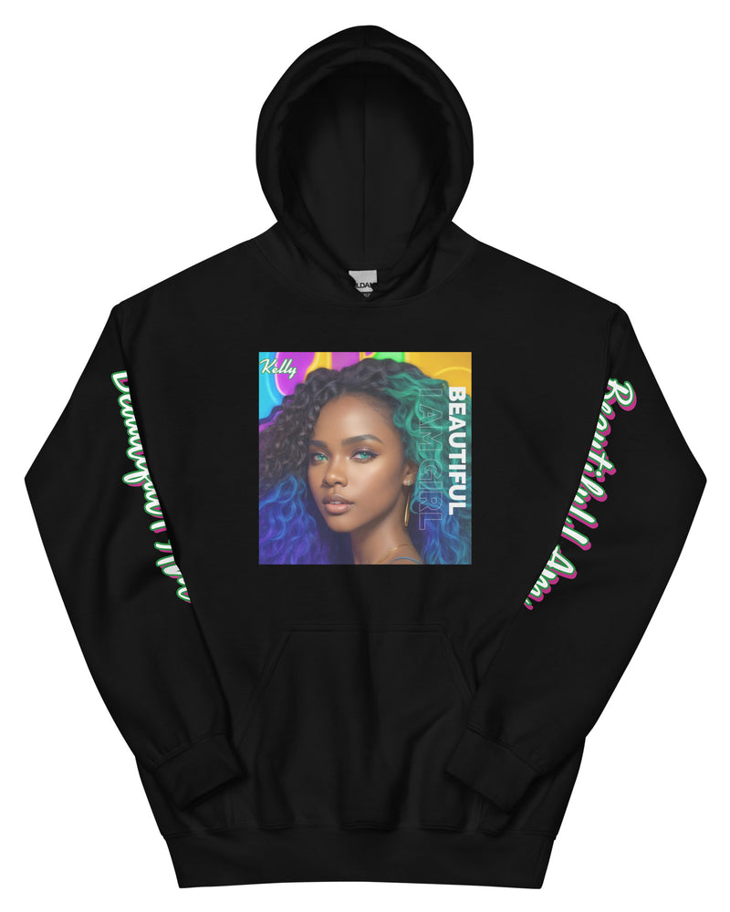 BEAUTIFUL I AM GIRL KELLY Unisex Hoodie
