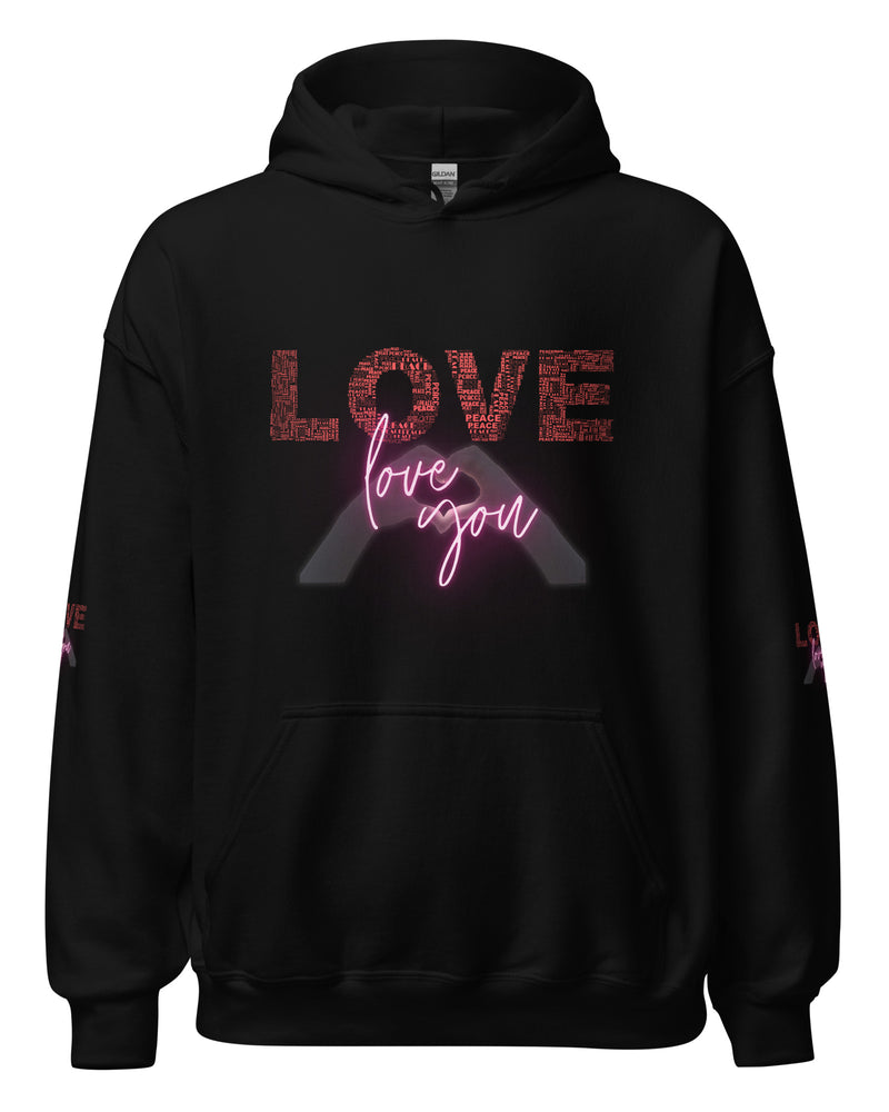 EG3BEATS LOVE LOVE YOU HOODIE