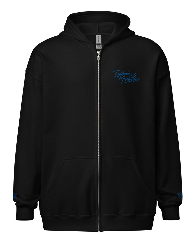 EG3BEATS MERCH LIFE ROYAL Unisex Heavy Blend Zip Hoodie