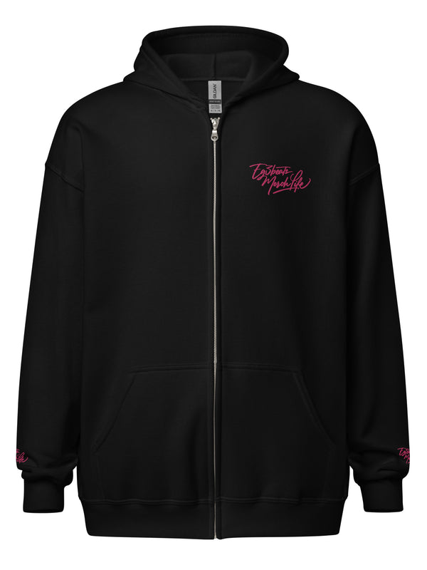 EG3BEATS MERCH LIFE PINK Unisex Heavy Blend Zip Hoodie