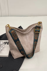 BEAUTIFUL I AM PU Leather Shoulder Bag