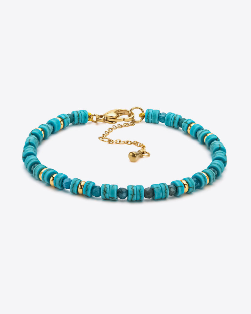 BEAUTIFUL I AM Turquoise Copper Jewelry Bracelet