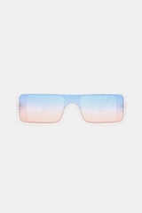 BEAUTIFUL I AM Polycarbonate Frame Rectangle Sunglasses