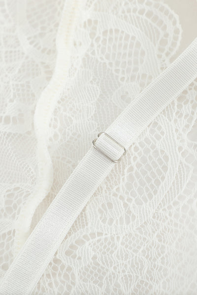 BEAUTIFUL I AM Lace Lingerie Three-Piece Set