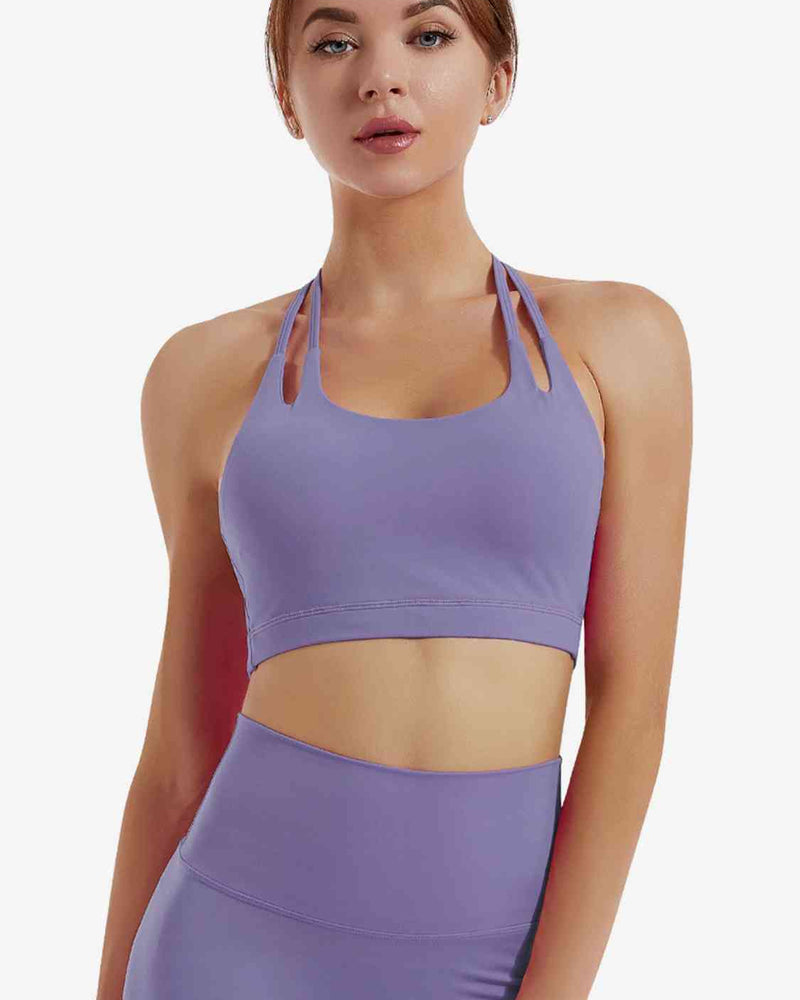 BEAUTIFUL I AM T-Back Sports Bra