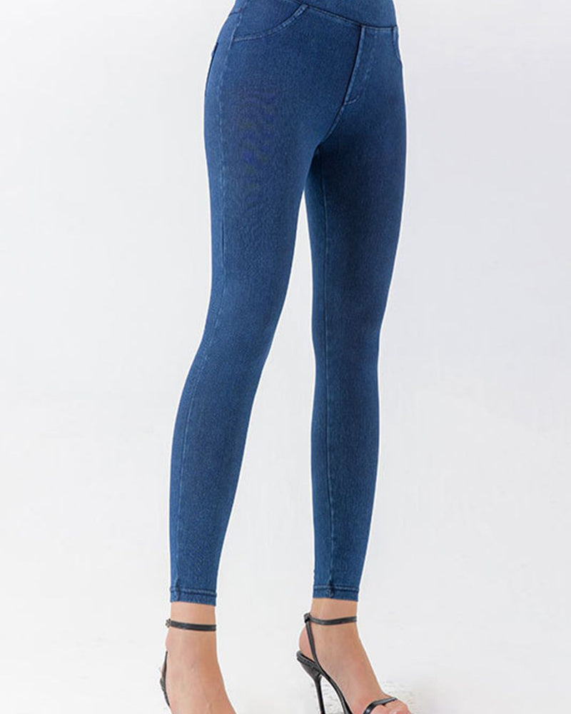 BEAUTIFUL I AM High Waist Skinny Jeans