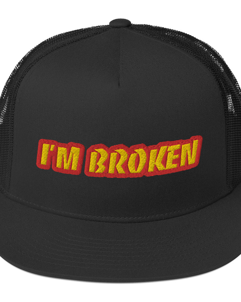 EG3BEATS I'M BROKEN Trucker Hat
