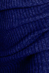 BEAUTIFUL I AM Ribbed Drawstring V-Neck Mini Dress