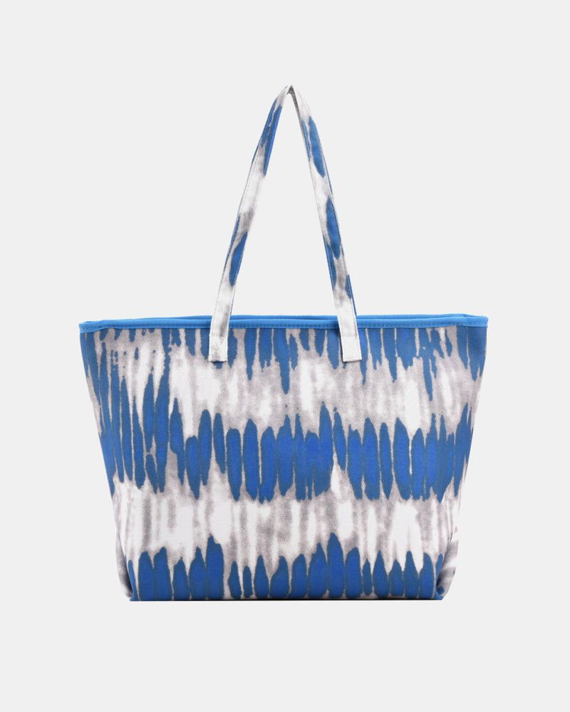 BEAUTIFUL I AM Printed PU Leather Tote Bag