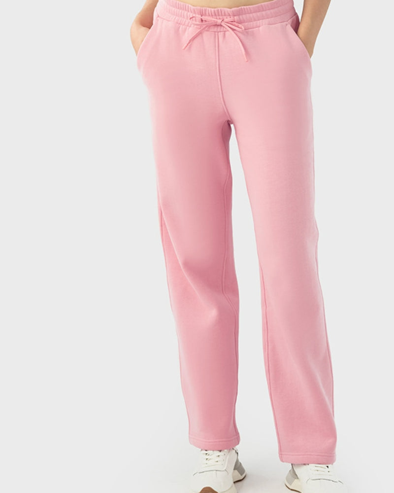 BEAUTIFUL I AM Drawstring Waist Sports Joggers Pants with Pockets