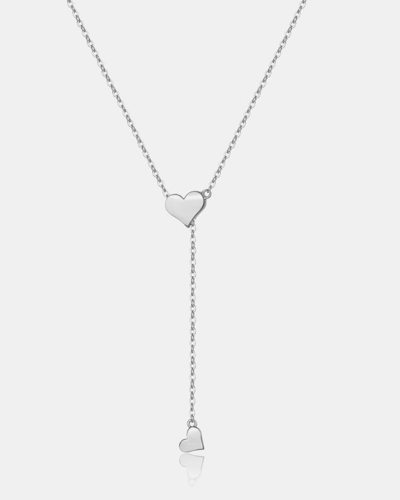 BEAUTIFUL I AM Heart Jewelry 925 Sterling Silver Necklace
