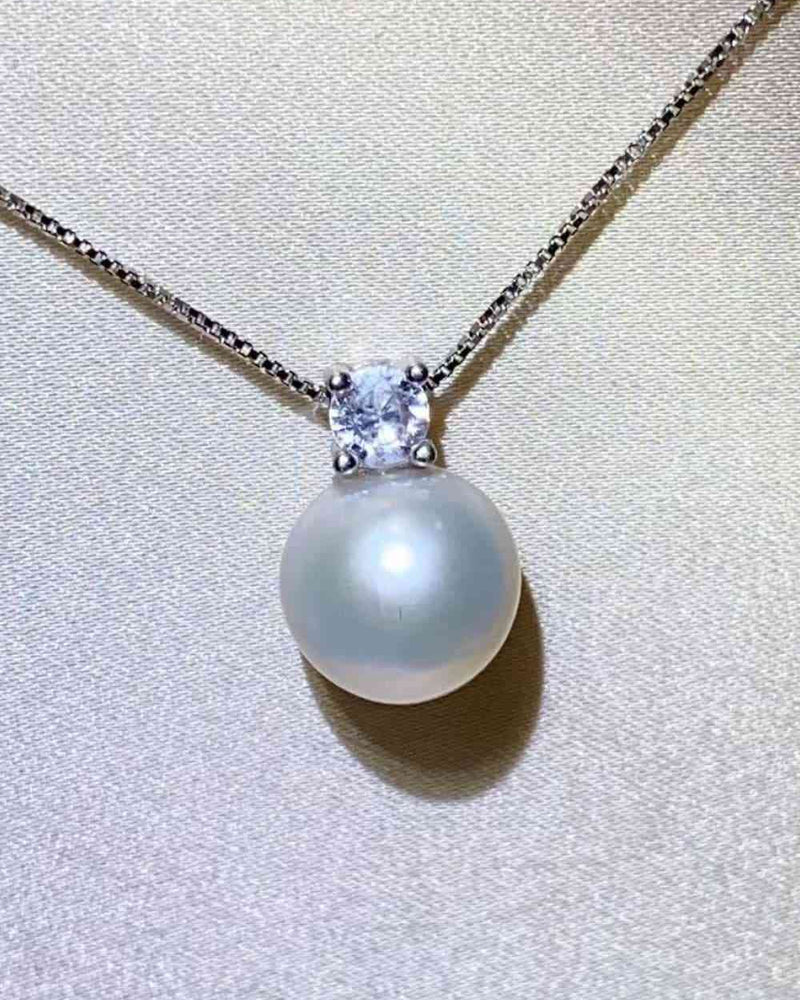 BEAUTIFUL I AM Freshwater Pearl Jewelry 925 Sterling Silver Necklace