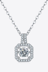 BEAUTIFUL I AM Moissanite Jewelry 925 Sterling Silver Necklace
