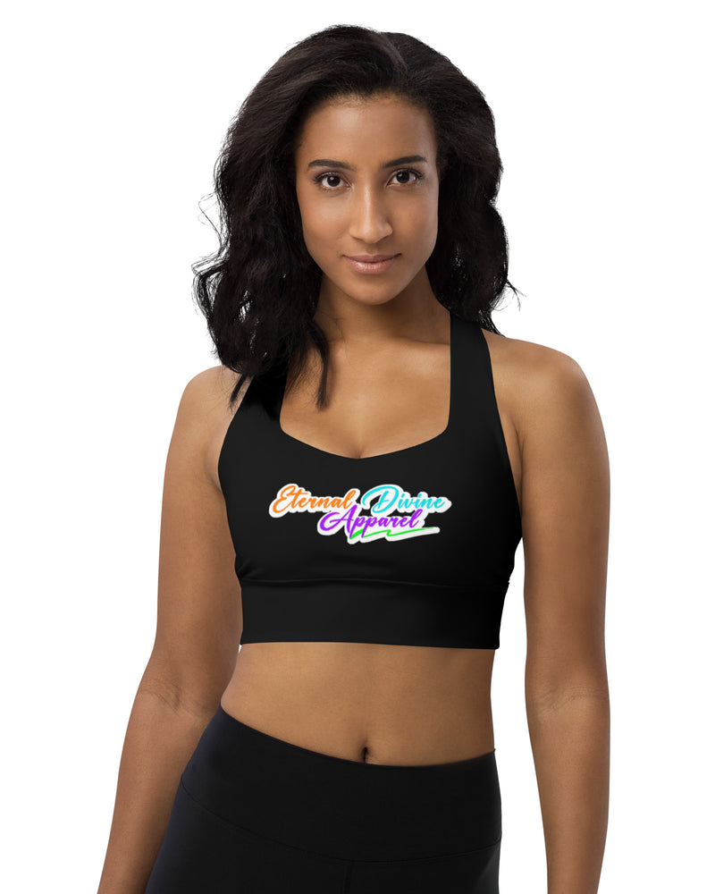 ETERNAL DIVINE APPAREL Womens Longline Sports Bra
