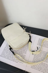 BEAUTIFUL I AM Wide Strap Polyester Crossbody Bag