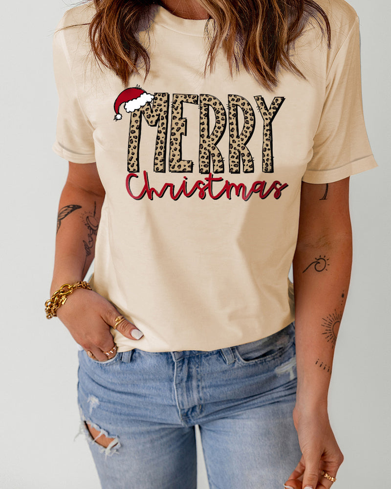 BEAUTIFUL I AM MERRY CHRISTMAS Graphic T-Shirt